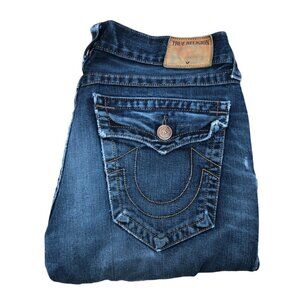 True Religion Jeans Size 31 BILLY Blue